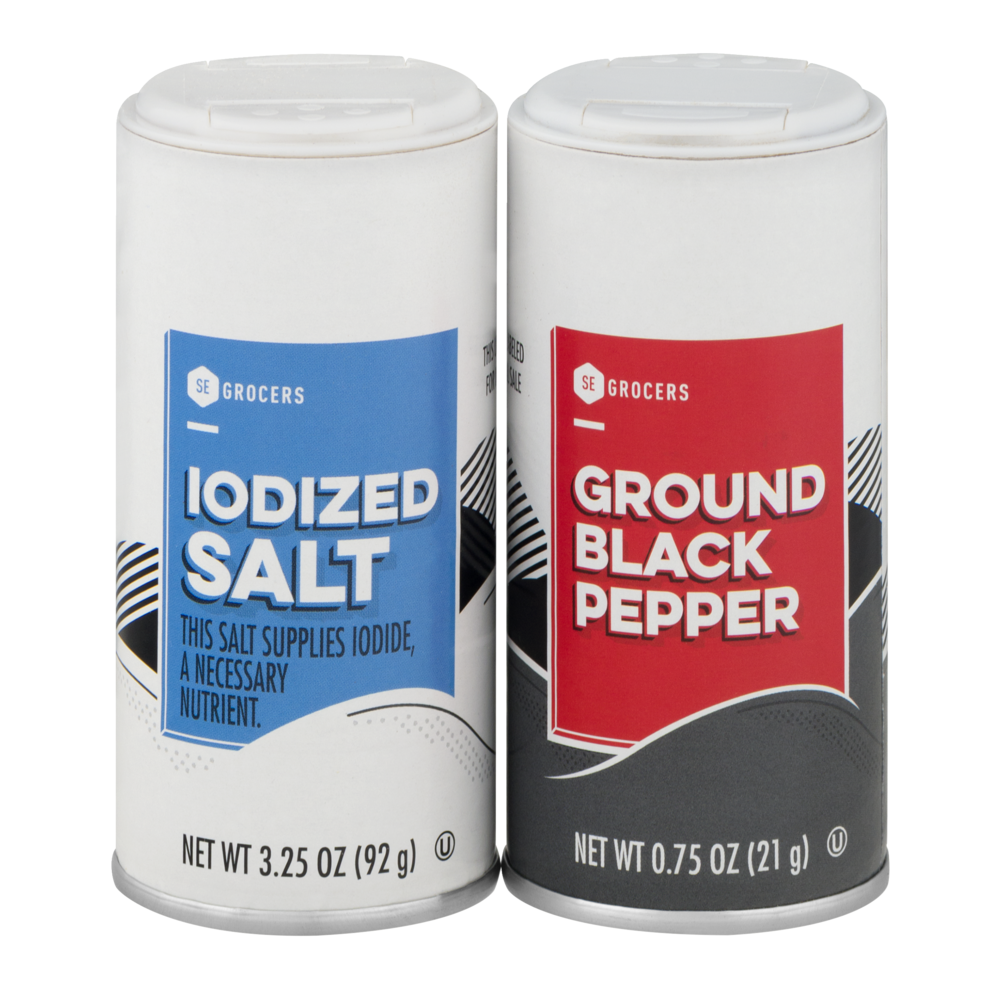 slide 1 of 1, SE Grocers Salt Pepper Shaker, 4 oz