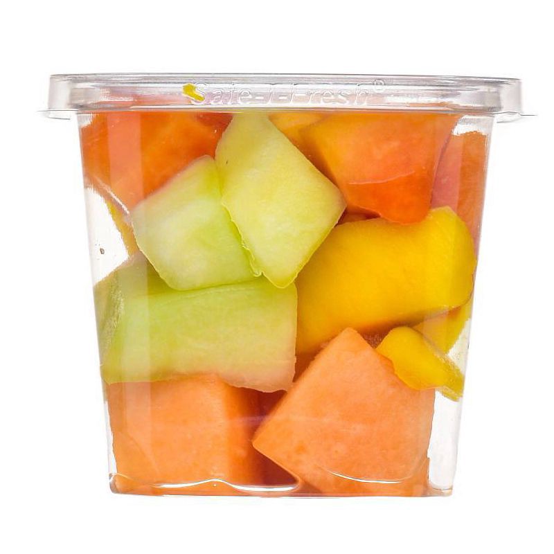slide 3 of 3, Quick and Easy Cantaloupe and Honeydew chunks, 12 Ounce, 12 oz