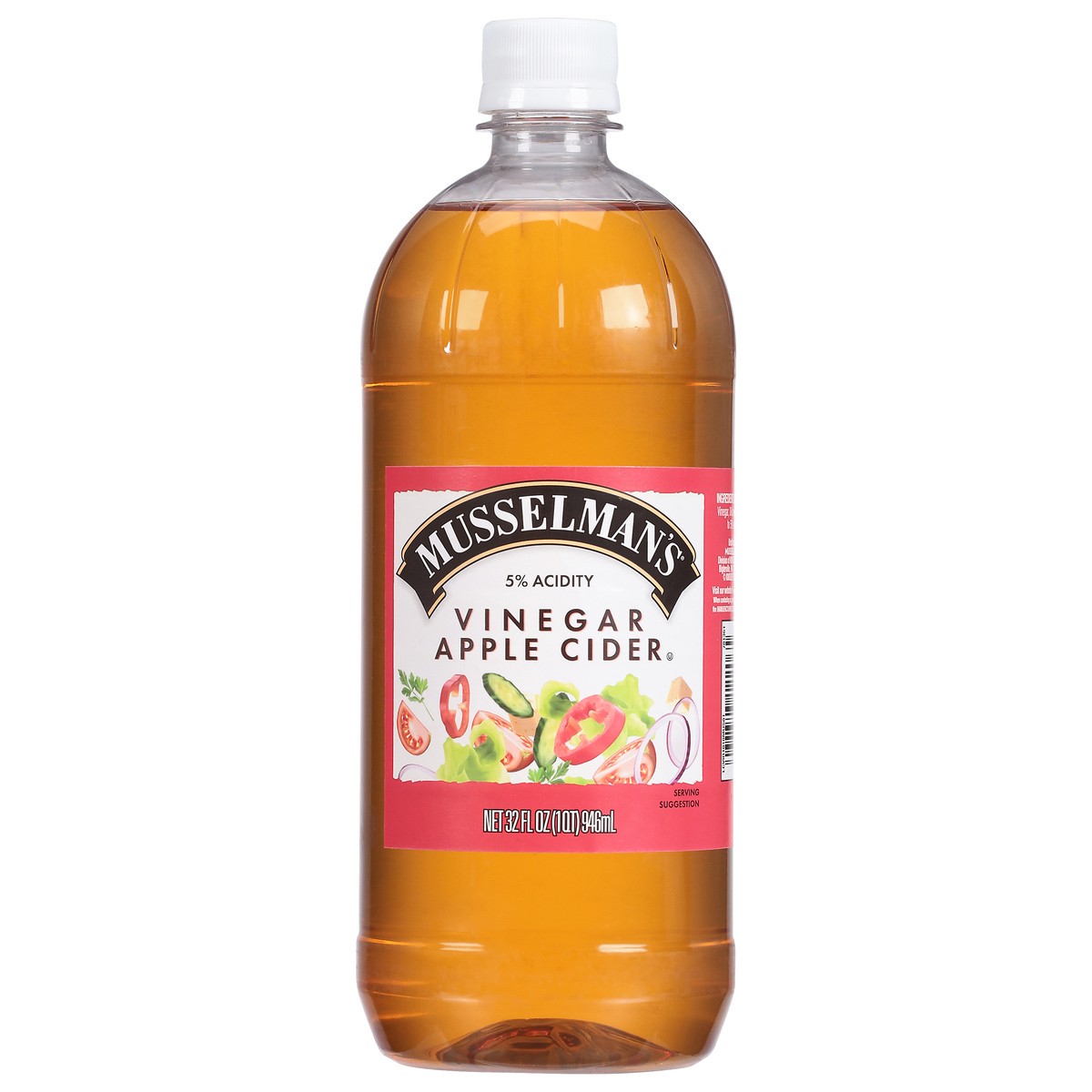 slide 1 of 11, Musselman's Apple Cider Vinegar 32 fl oz, 32 fl oz