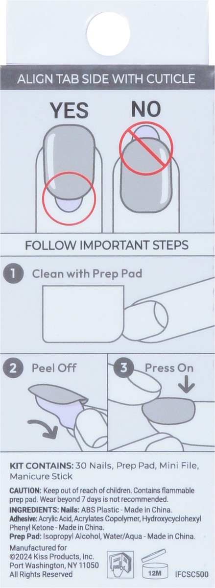 slide 5 of 14, imPRESS Classic French Nails 30 ea, 30 ct