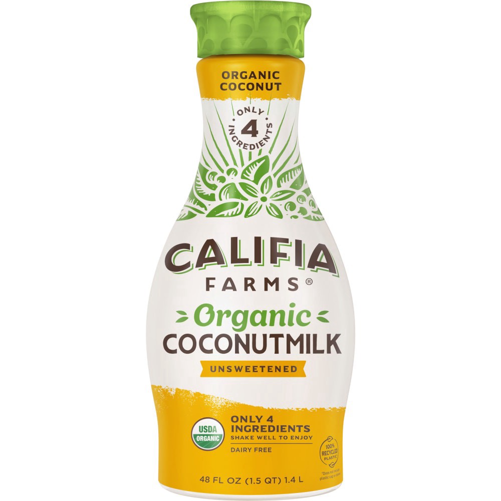 slide 2 of 6, Califia Farms Coconut Milk Organic - 48 oz, 48 oz