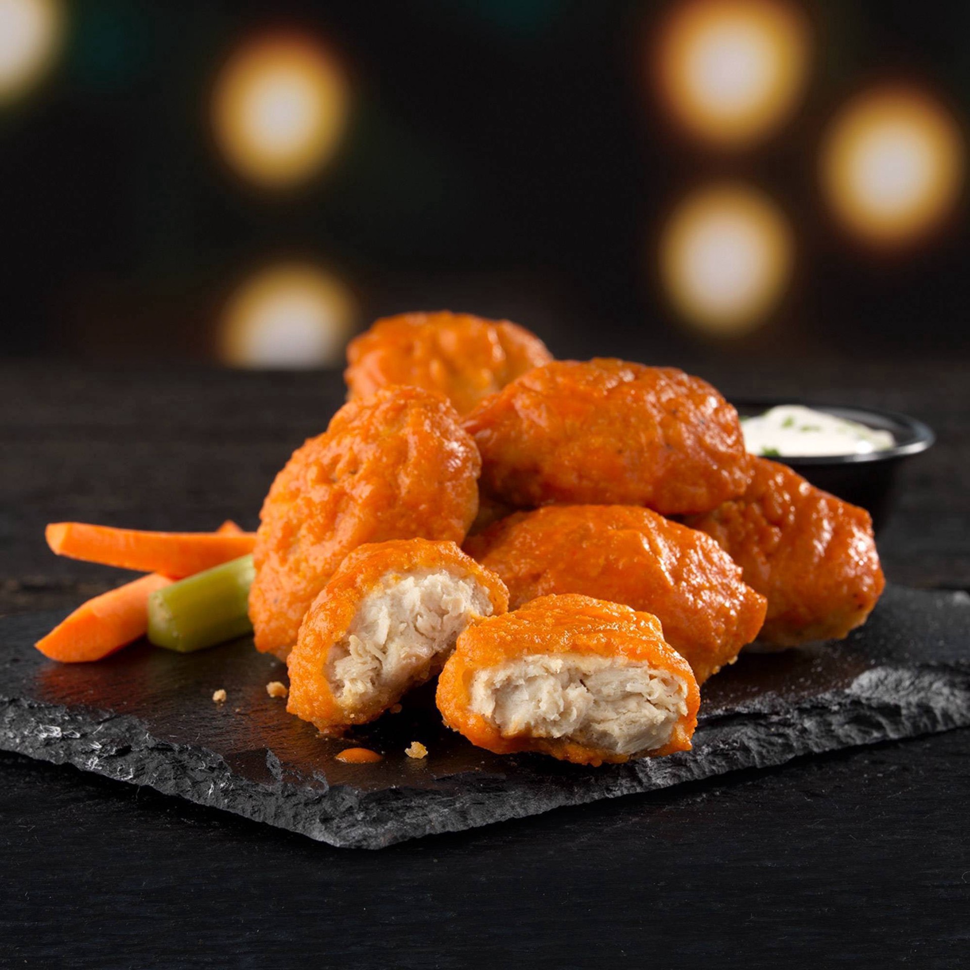 slide 3 of 7, Gardein Ultimate Buffalo Plant-Based Chick'n Wings 14.8 oz, 14.8 oz