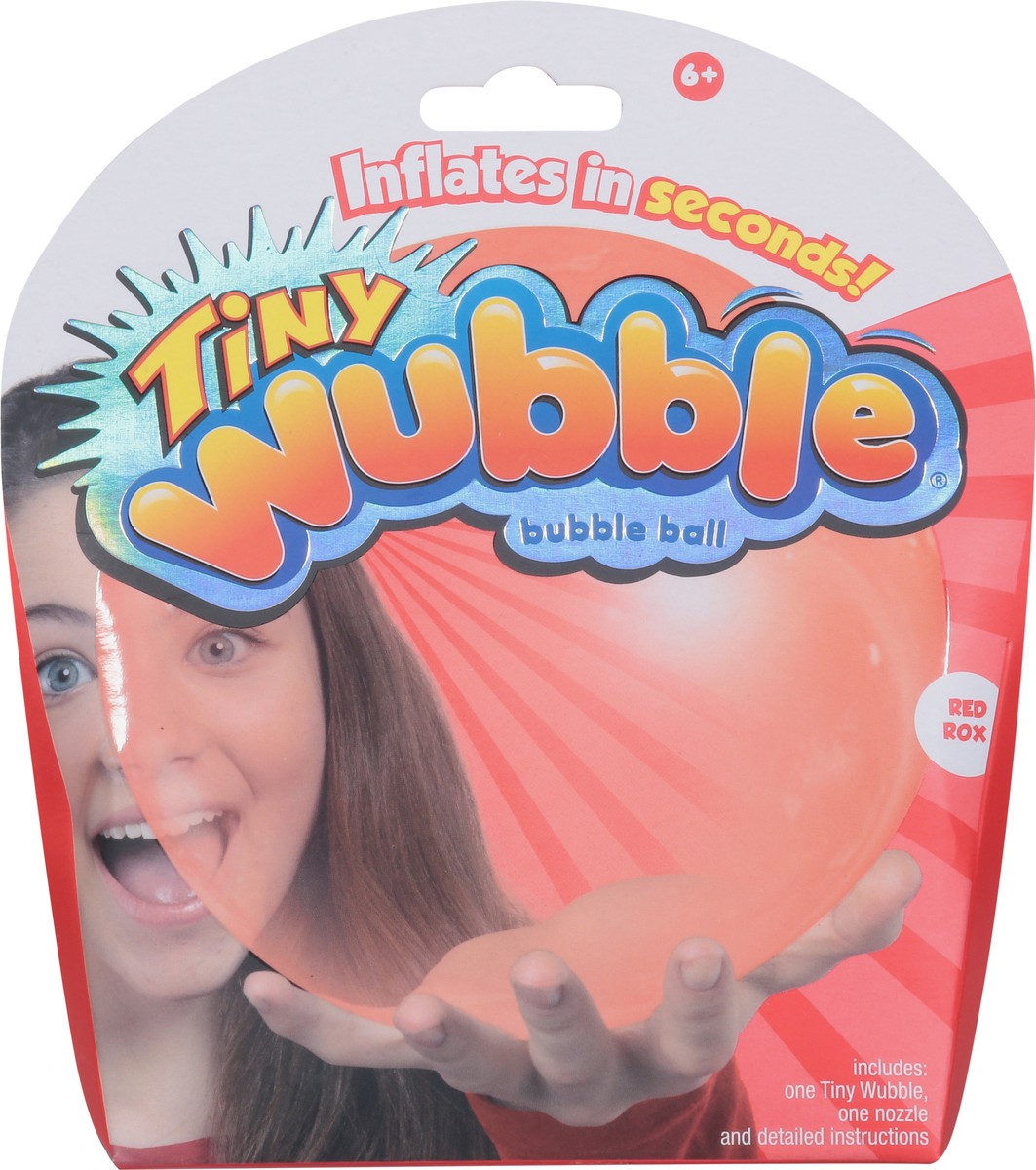slide 9 of 12, Tiny Wubble Red Rox Bubble Ball 1 ea, 1 ct