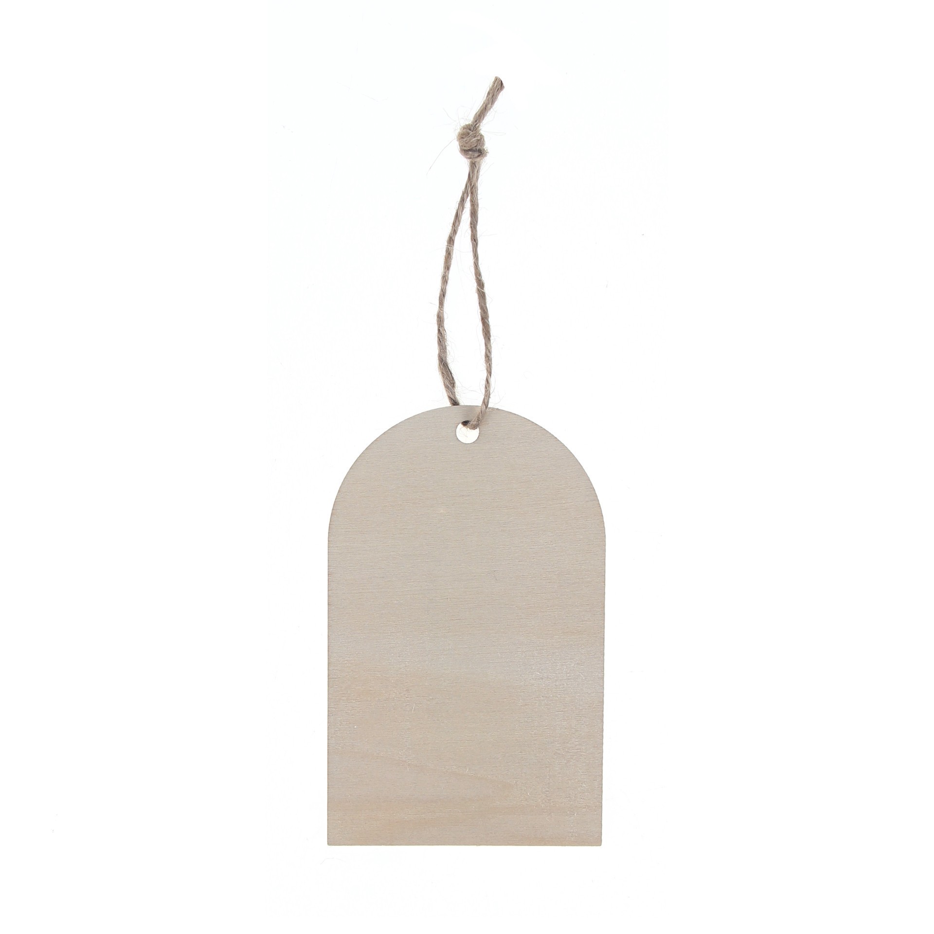 slide 3 of 3, 4" Plywood Tags, 12ct. By Make Market, 12 ct