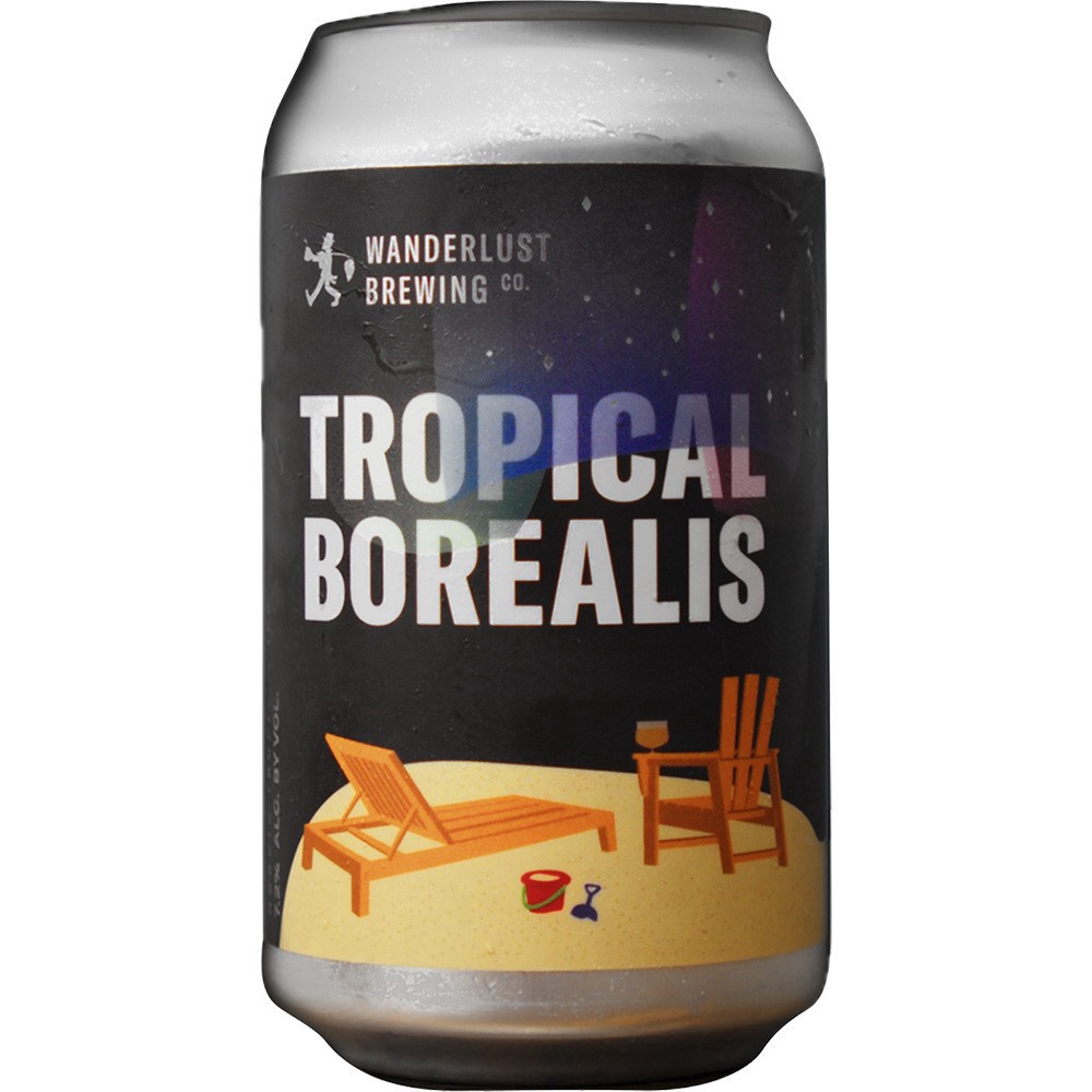 slide 1 of 1, Wanderlust Brewing Company Wanderlust Brewing Tropical Borea, 4 ct; 12 oz