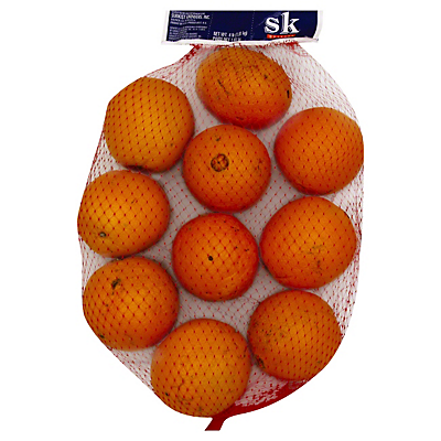 slide 1 of 1, Sunkist Orange Valencia Bag, 4 lb