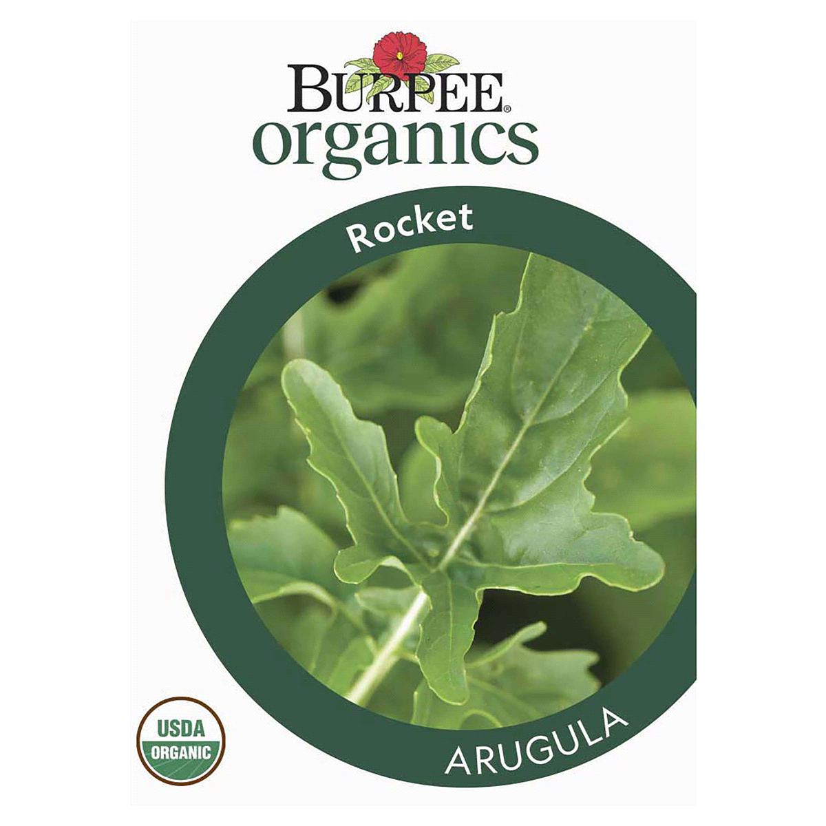 slide 1 of 5, Burpee Organic Arugula Seeds, 1 ct