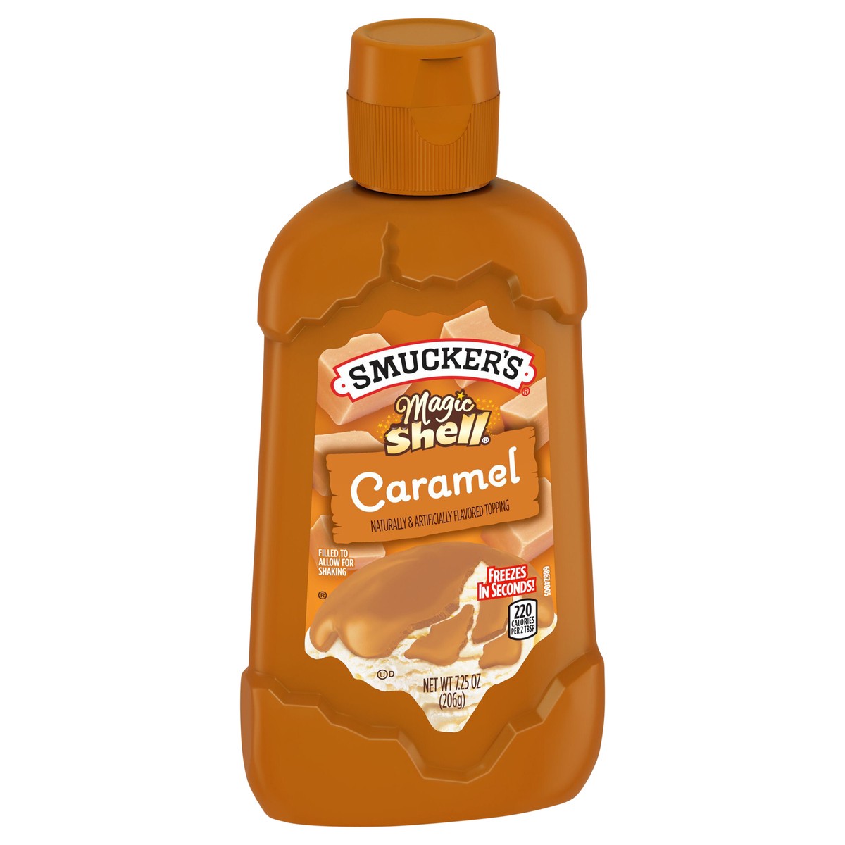 slide 8 of 8, Smucker's Magic Shell Caramel Flavored Topping, 7.25 Ounces, 7.25 oz