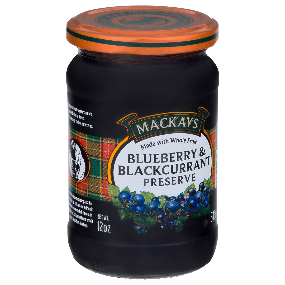 slide 2 of 9, Mackays Blueberry & Blackcurrant Preserve 12 oz, 12 oz