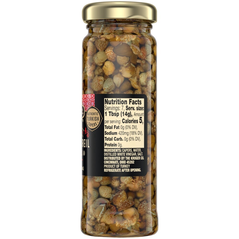 slide 2 of 3, Private Selection Non-Pareil Capers, 3.5 fl oz