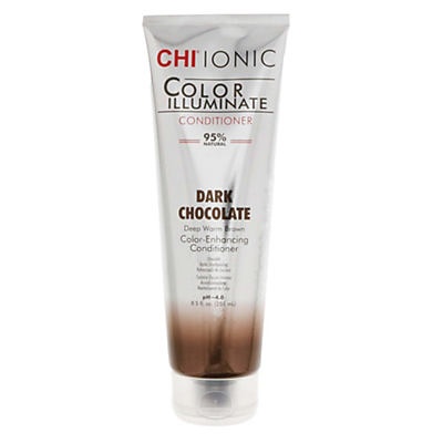 slide 1 of 1, CHI Ionic Color Illuminate Dark Chocolate Conditioner, 8.5 oz