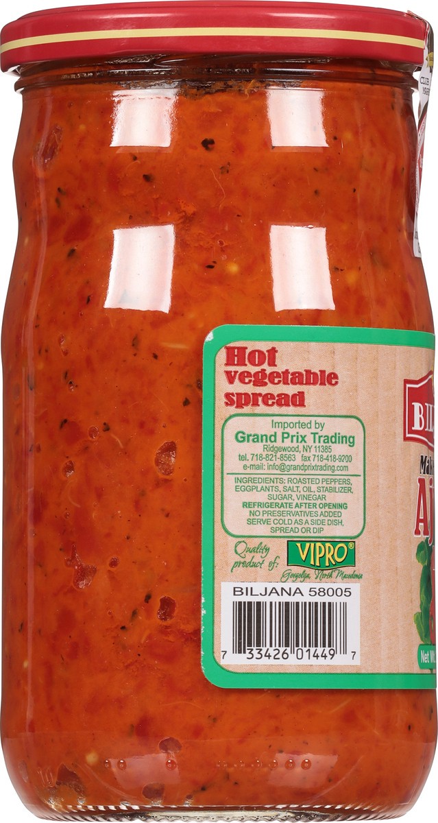 slide 3 of 9, Biljana Makedonski Hot Vegetable Spread 23.6 oz, 23.60 oz