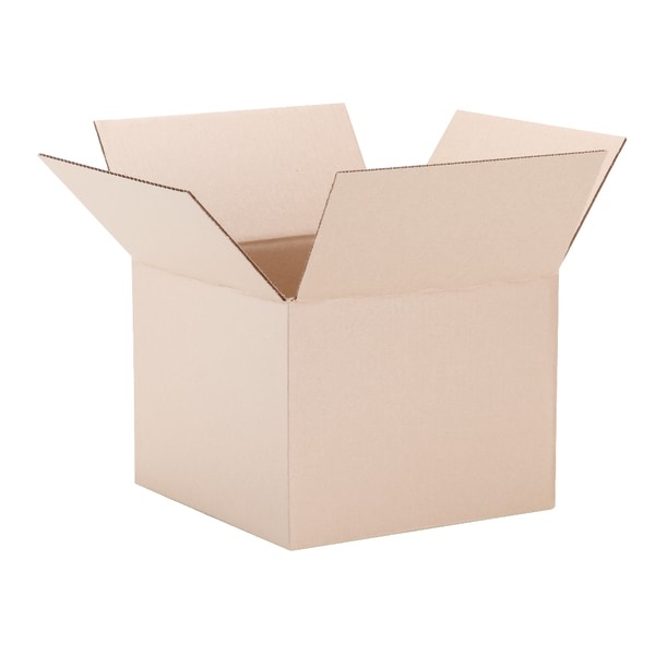 slide 1 of 1, Moving And Shipping Box, Brown, 12 in x 12 in x 9 in