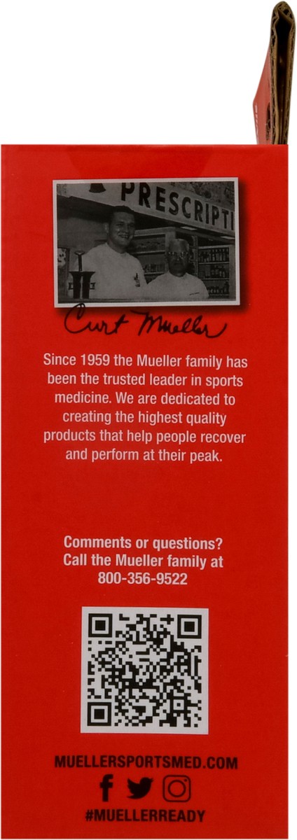 slide 10 of 13, Mueller EZ Relief Warms/Cools Compression Sleeve 1 Each, 1 ct