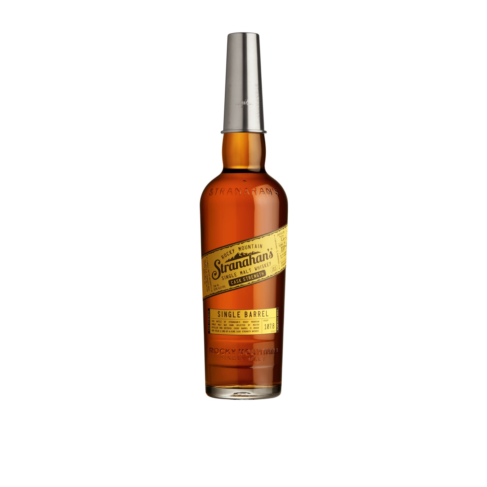 slide 1 of 1, Stranahan''s Cask Strength Single Barrel American Whiskey 104 Proof (750 ml), 750 ml