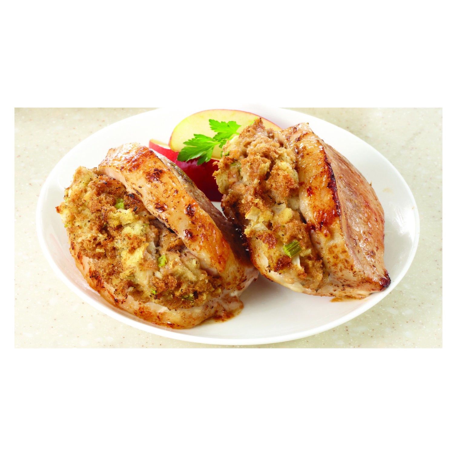 slide 1 of 1, Cub Stuffed Boneless Pork Loin Center Cut Chops - Sage & Onion, 1 Pound, per lb