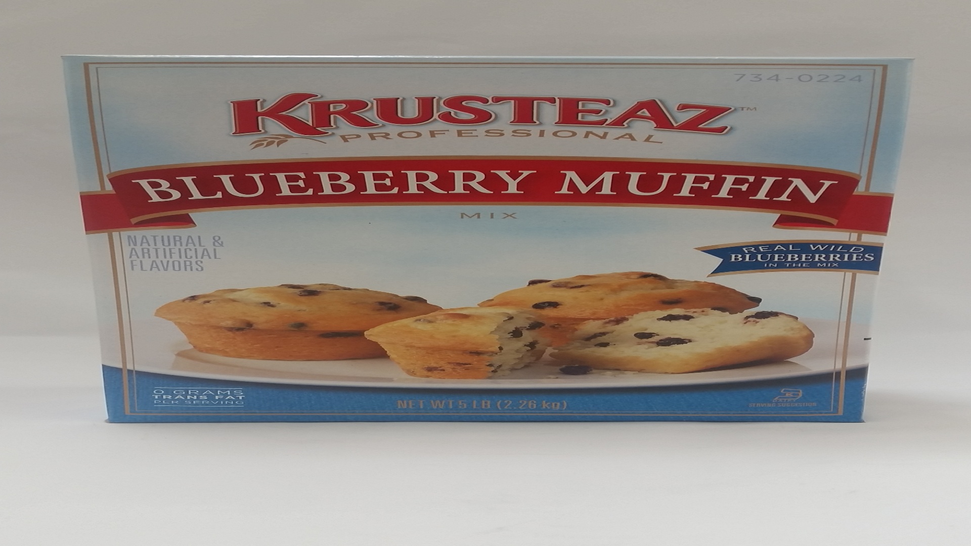 slide 1 of 1, Krusteaz Professional Wild Blueberry Muffin Mix, 5 lb