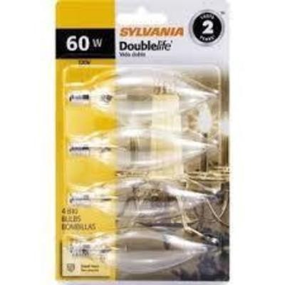 slide 1 of 1, Sylvania Deco Bulbs, 4 ct