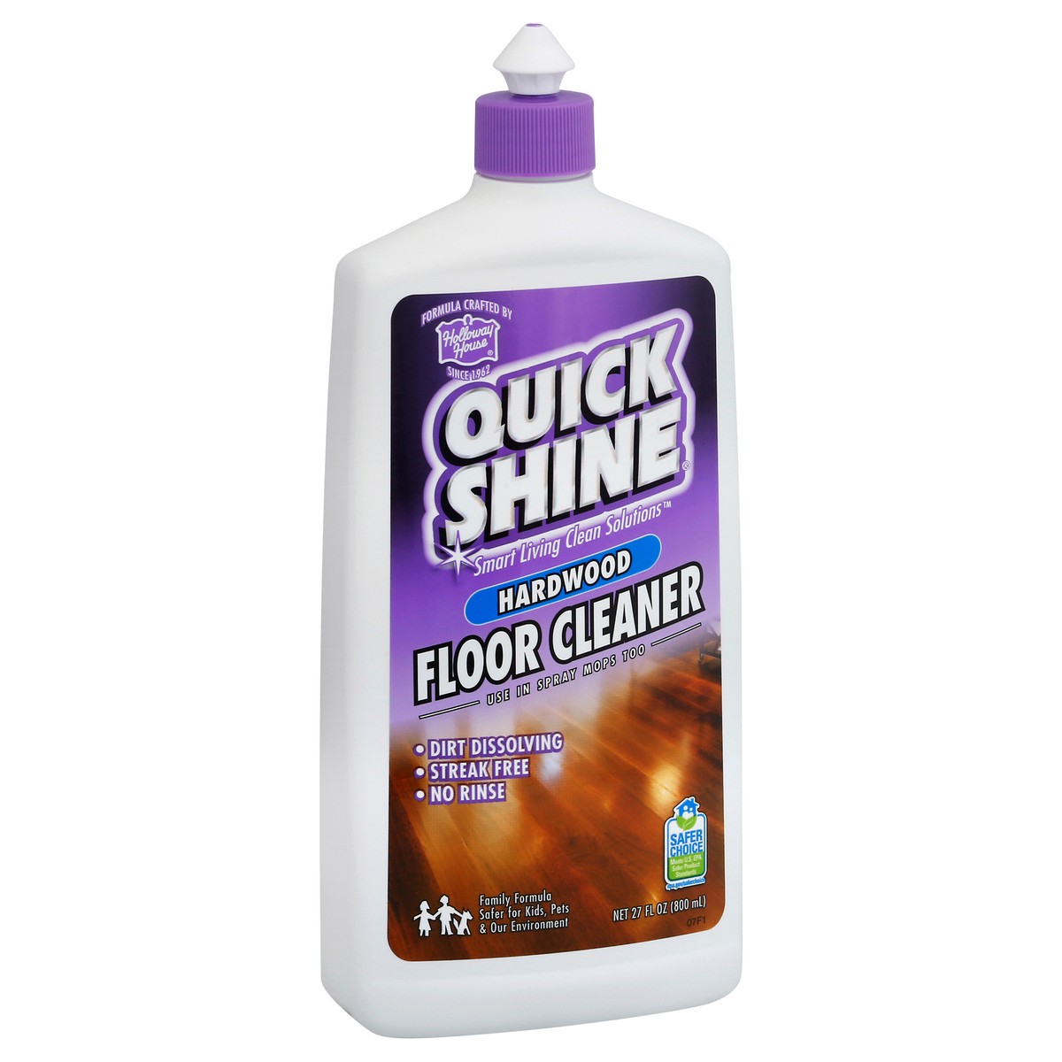 slide 2 of 10, Holloway House Quick Shine Hardwood Floor Cleaner, 27 oz