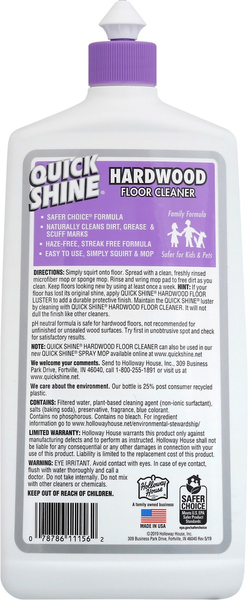slide 9 of 10, Holloway House Quick Shine Hardwood Floor Cleaner, 27 oz