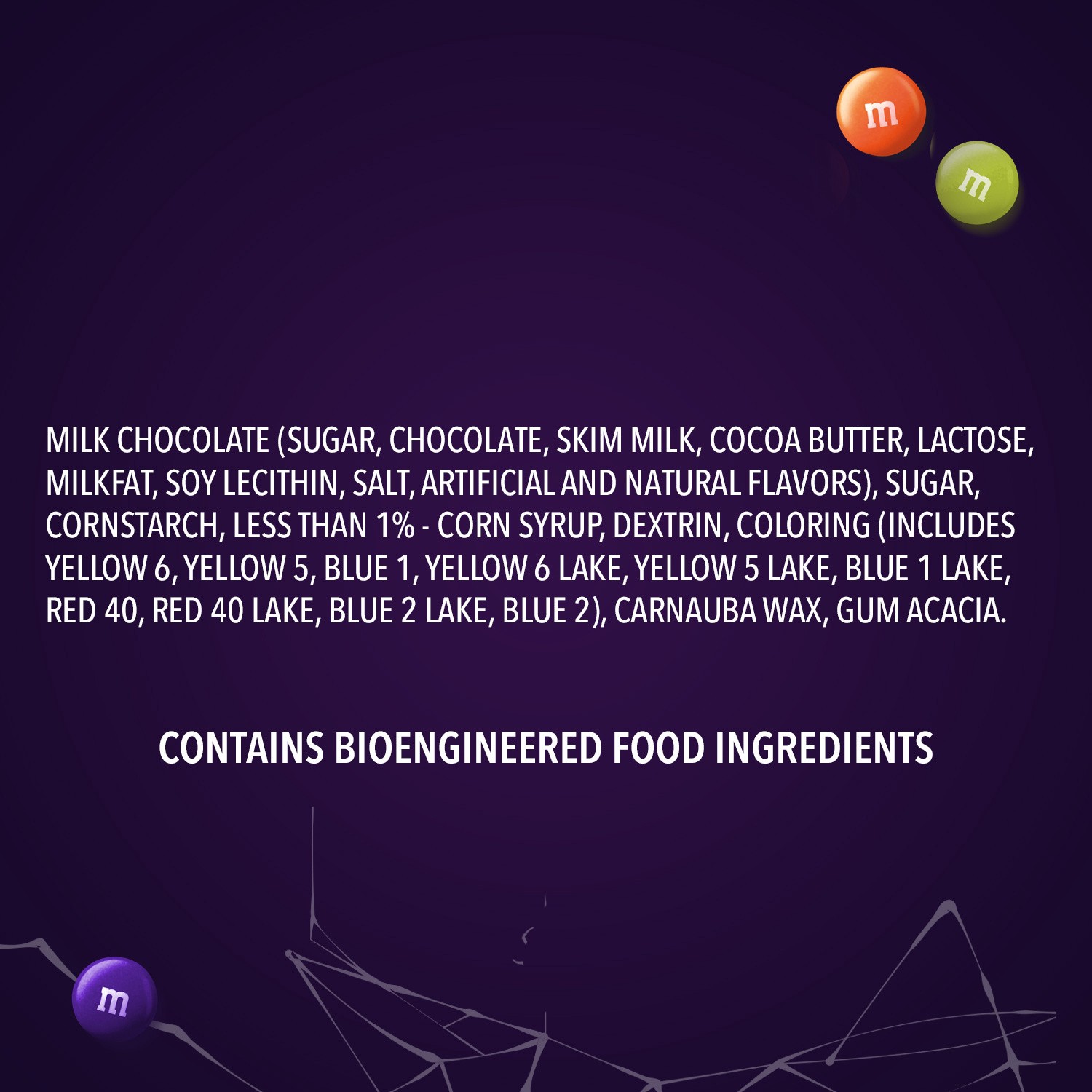 slide 4 of 8, M&M's Ghoul's Mix Milk Chocolate Halloween Candy Bag, 10oz, 10 oz