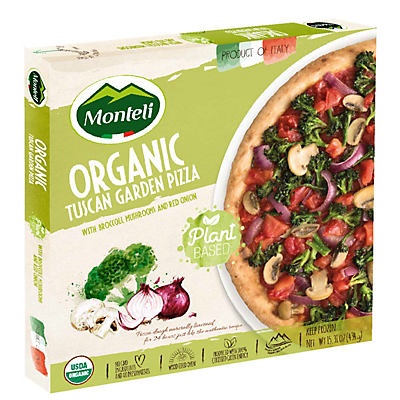 slide 1 of 1, Monteli Organic Tuscan Garden Pizza, 15.31 oz