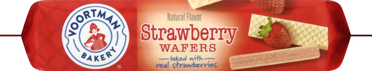 slide 4 of 10, Voortman Bakery Wafers, Strawberry, Mega Size, 5.17 oz