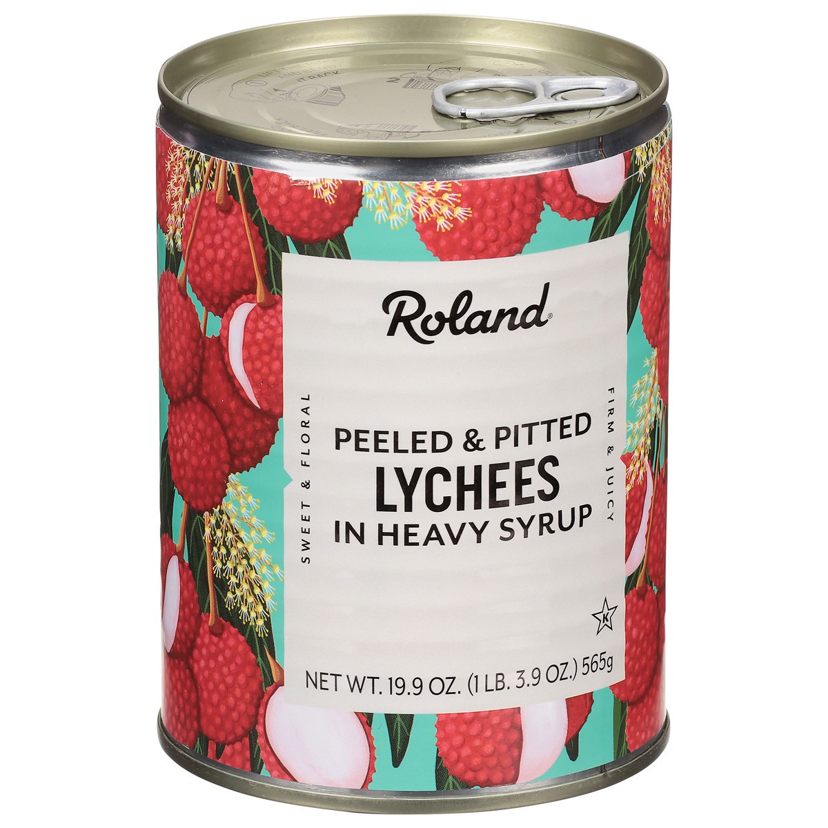 slide 2 of 9, Roland Peeled & Pitted Lychees in Heavy Syrup 19.9 oz, 19.9 oz