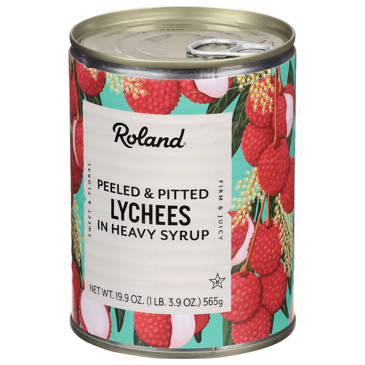 slide 4 of 9, Roland Peeled & Pitted Lychees in Heavy Syrup 19.9 oz, 19.9 oz