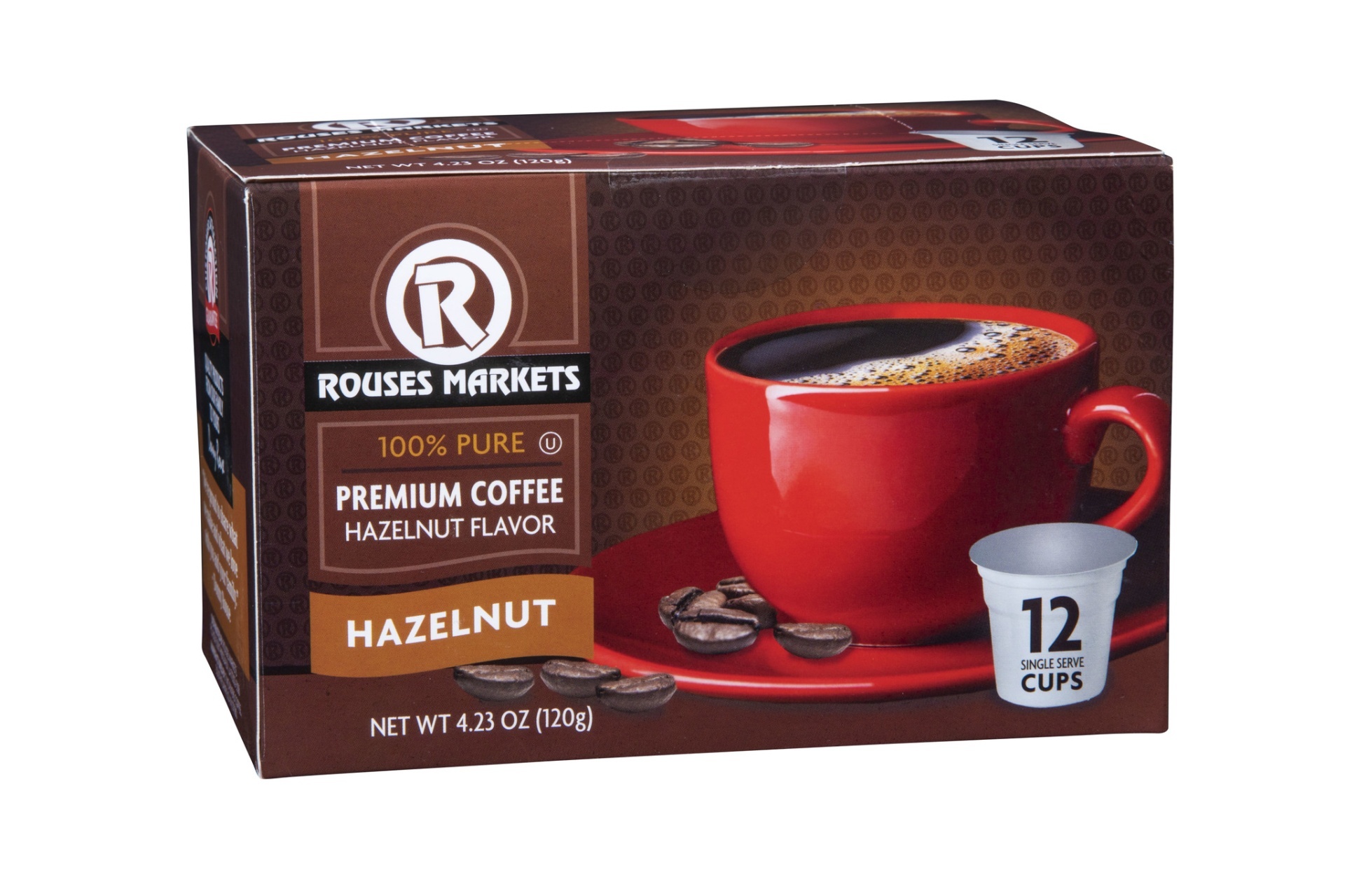 slide 1 of 1, Rouses Hazelnut K-Cup Coffee, 12 ct