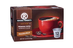 Rouses Hazelnut K-Cup Coffee - 12 ct