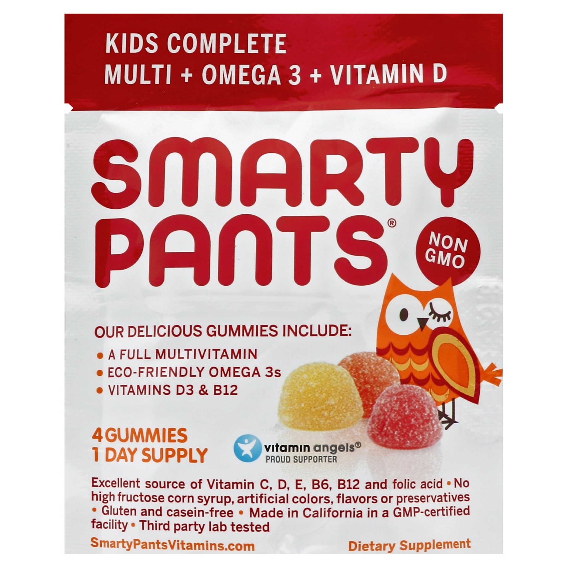 slide 1 of 2, SmartyPants Kids Complete Gummy Multivitamin, 0.46 oz