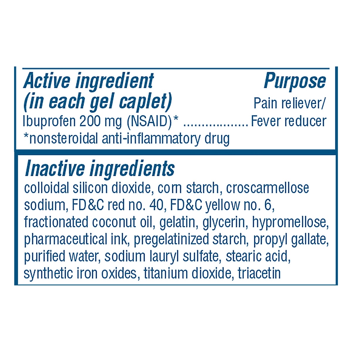 slide 2 of 7, Advil Ibuprofen Gel Caplets, 100 ct
