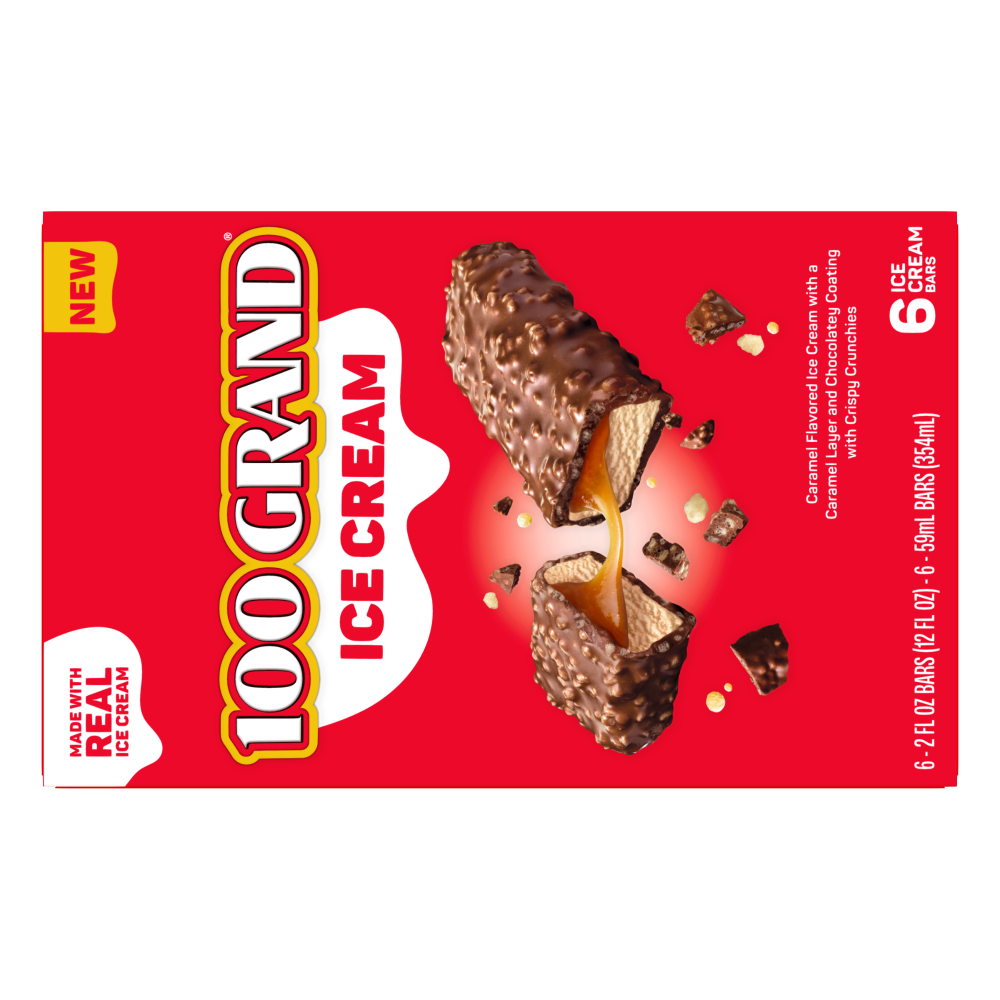 slide 3 of 4, 100 Grand Ice Cream Bars, 12 fl oz