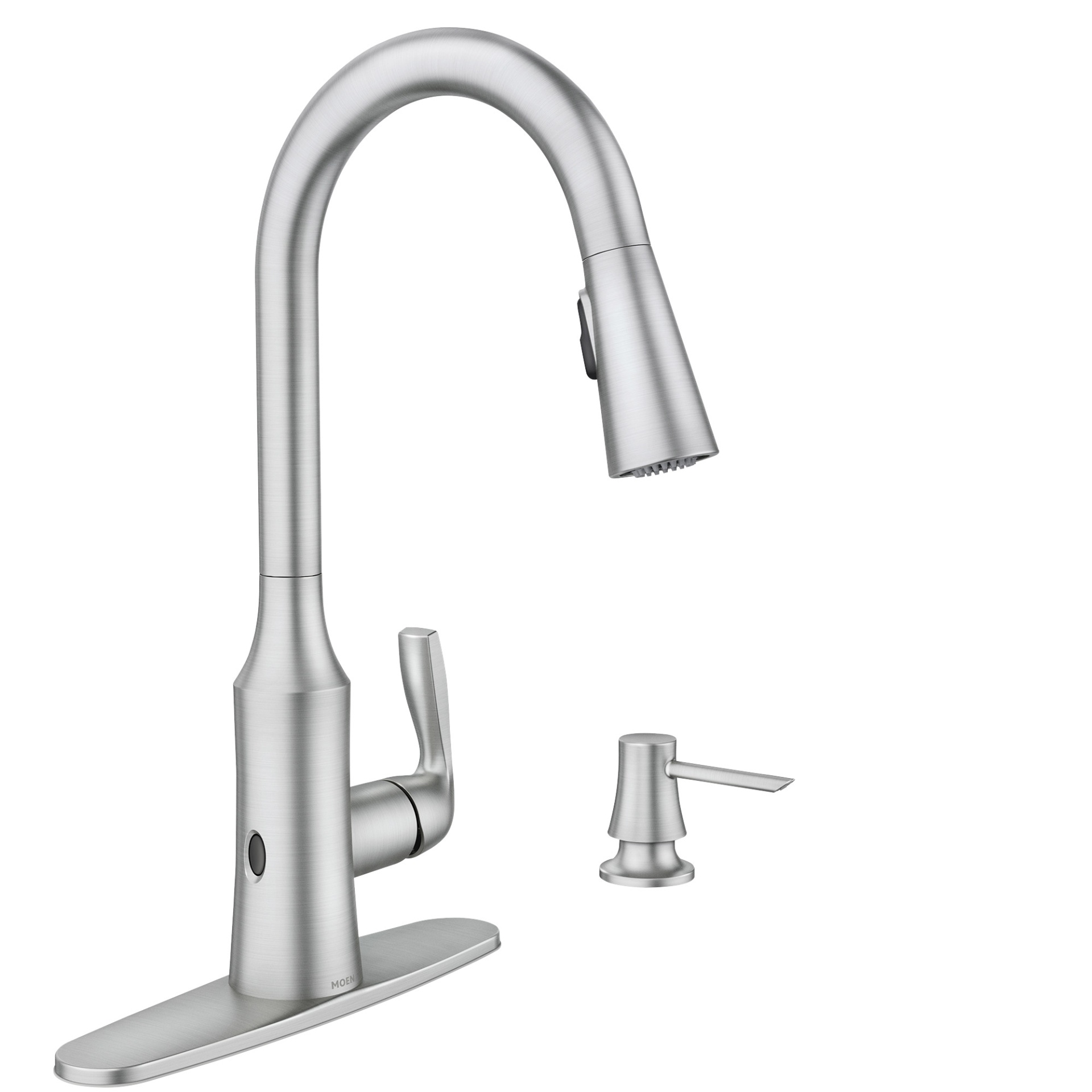 slide 1 of 2, Moen Incorporated Moen Cadia Touchless Kitchen Faucet, 1 ct