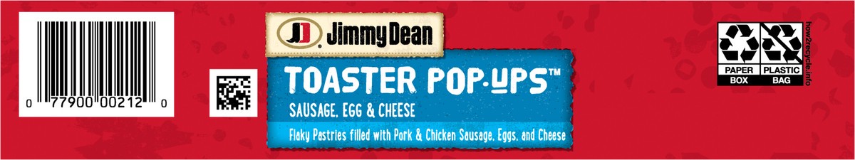 slide 7 of 14, Jimmy Dean Sausage, Egg, and Cheese, 521.63 g