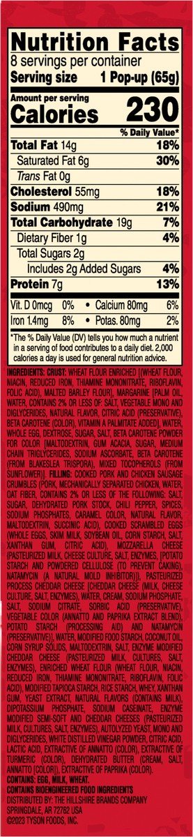 slide 11 of 14, Jimmy Dean Sausage, Egg, and Cheese, 521.63 g