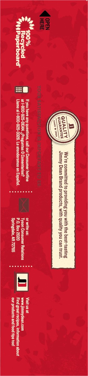 slide 10 of 14, Jimmy Dean Sausage, Egg, and Cheese, 521.63 g