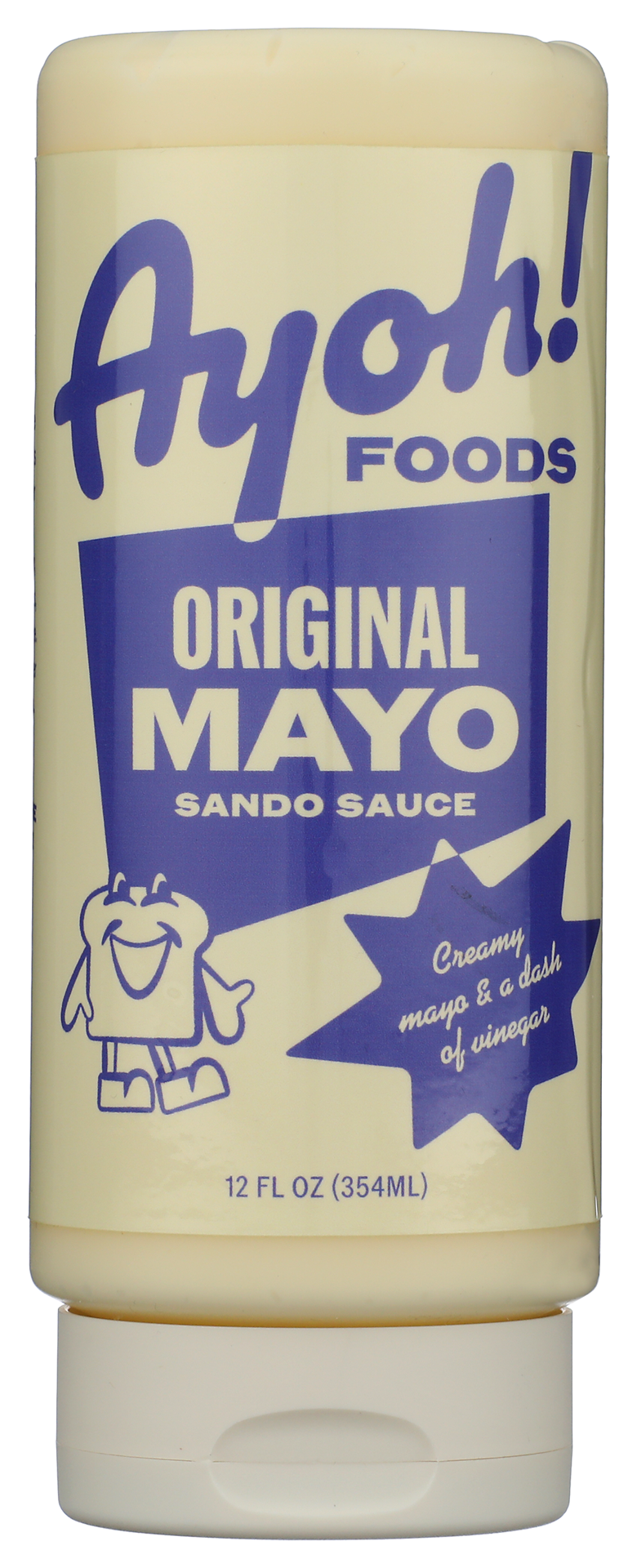 slide 1 of 1, Ayoh Foods Original Mayo Sando Sauce, 12 oz
