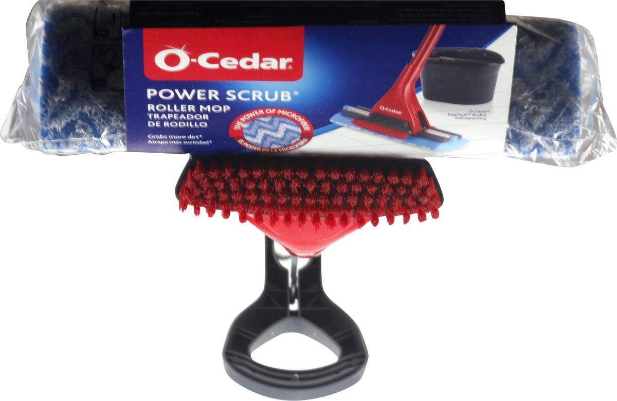 slide 9 of 9, O-Cedar Power Scrub Roller Mop 1 ea, 1 ea