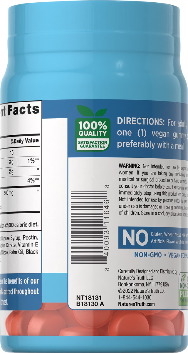 slide 4 of 6, Nature's Truth Ashwagandha Gummy, Tropical, 60 ct