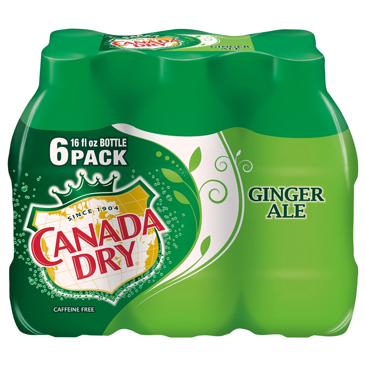 slide 1 of 3, Canada Dry Ginger Ale Soda- 6 ct, 6 ct