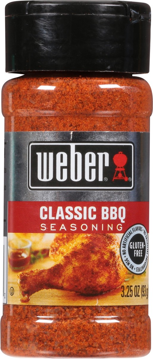 slide 5 of 9, Weber Classic BBQ Seasoning 3.25 oz, 3.25 oz