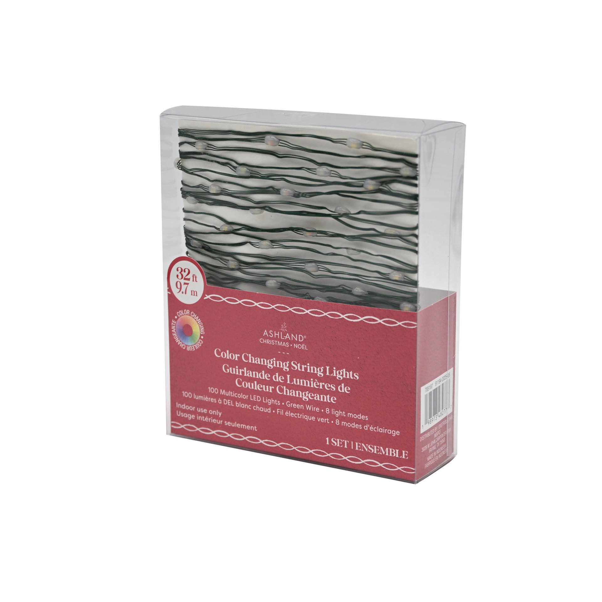 slide 4 of 5, 100ct. Color-Changing Led String Lights By Ashland, 100 ct