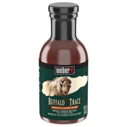Weber Smooth & Savory Blend Whisky Flavored BBQ Sauce - 13.3 oz