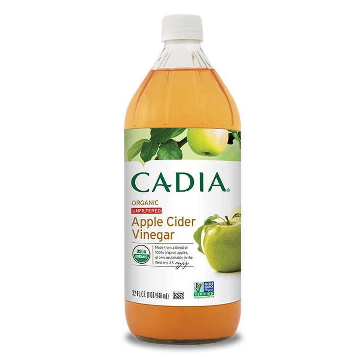 slide 1 of 1, Cadia Organic Unfiltered Apple Cider Vinegar, 32 fl oz