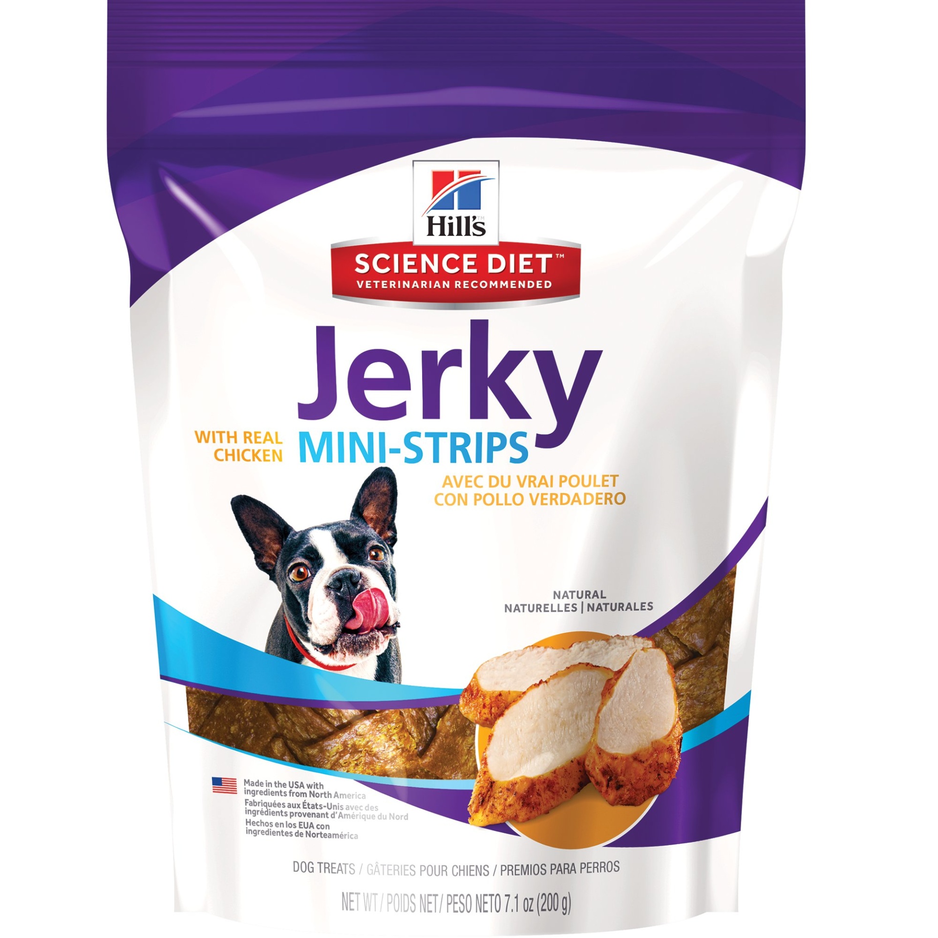 slide 1 of 1, Hill's Science Diet Chicken Jerky Snacks Dog Treats, 7.1 oz