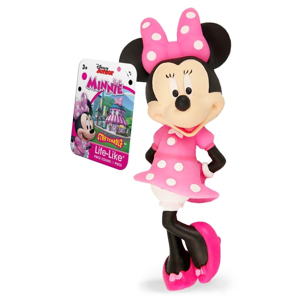 slide 1 of 1, Ja-Ru Disney Junior Minnie Mouse Stretchable Life-Like Toy, 1 ct