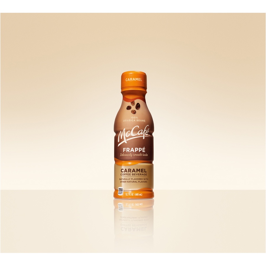 slide 2 of 2, McCafé Frappe Caramel Coffee Beverage, 13.7 fl oz