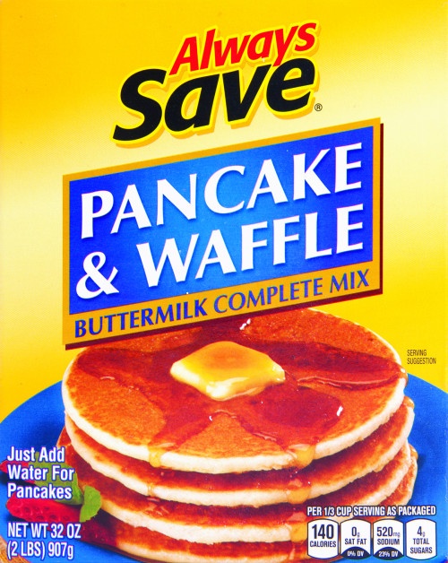 slide 1 of 1, Always Save Pancake&Waffle Buttermilk Complete Mix, 32 oz